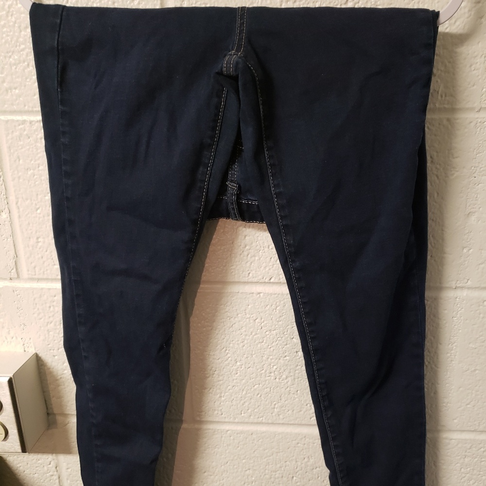 Dark High Rise Jeggings